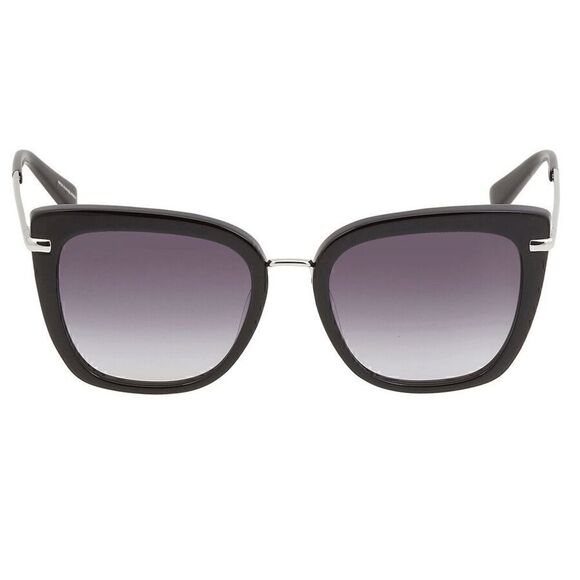 🖤 REBECCA MINKOFF Bessie 54MM Black Gradient Cat Eye Sunglasses NEW MSRP $198 - Picture 16 of 16
